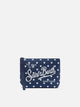 MC2 SAINT BARTH Pochette Aline in Scuba con Stampa Pois Blù