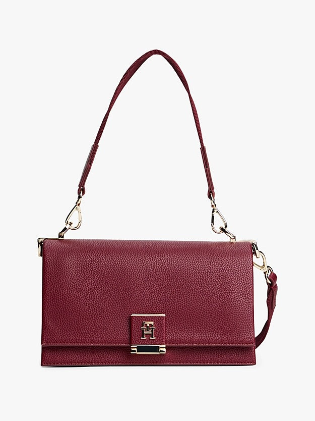 Tommy hilfiger Borsa a Tracolla con Finitura Zigrinata