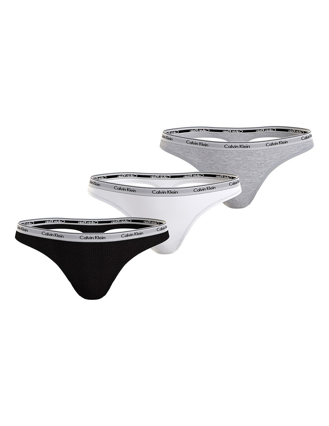 Calvin klein Perizoma 3 Pack con Elastico Logato