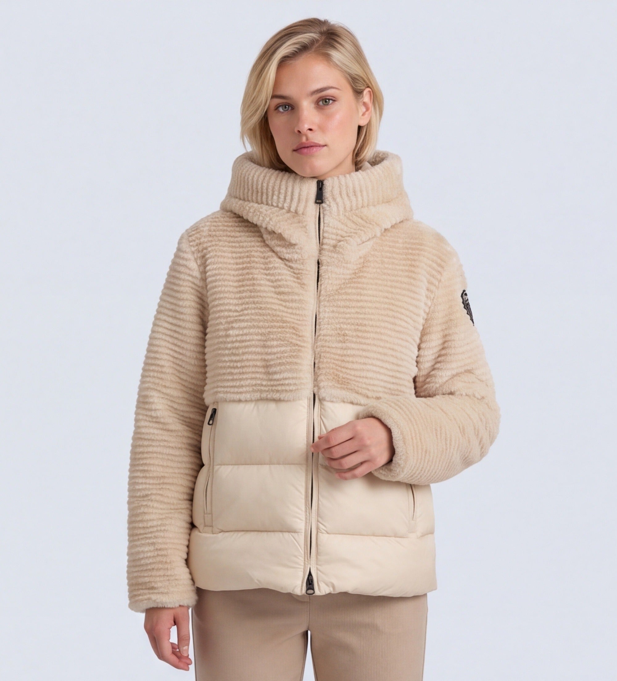 Blauer Usa Giubbetto in  Nylon con Pelliccia Eco  FANEVIL