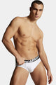 Dsquared2 Slip 2-Pack con Elastico in vita e Logo