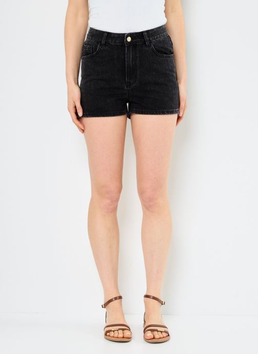 Molly Bracken Pantaloncini Larghi in Denim Nero