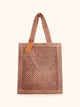 Me fui Borsa da Mare in Rafia Rosa