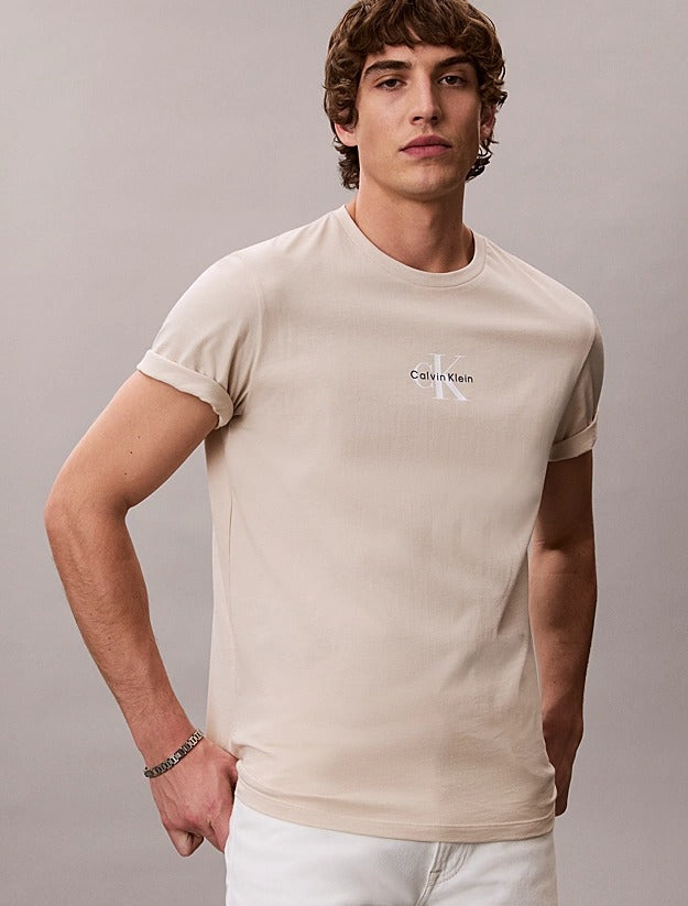 Calvin Klein Jeans T-shirt con Monogramma Logo