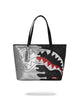 Sprayground Borsa Silver Side Drip Black Check Tote 
Nero Argento