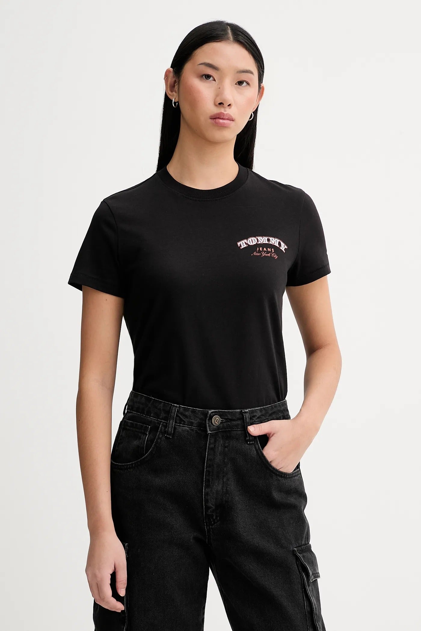 Tommy Jeans T-shirt Manica Corta con Logo