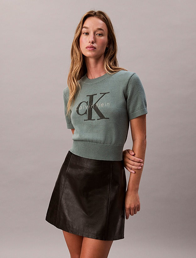 Calvin Klein Jeans Maglia con Logo Davanti