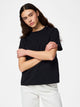 Pieces T-shirt in Cotone Biologico