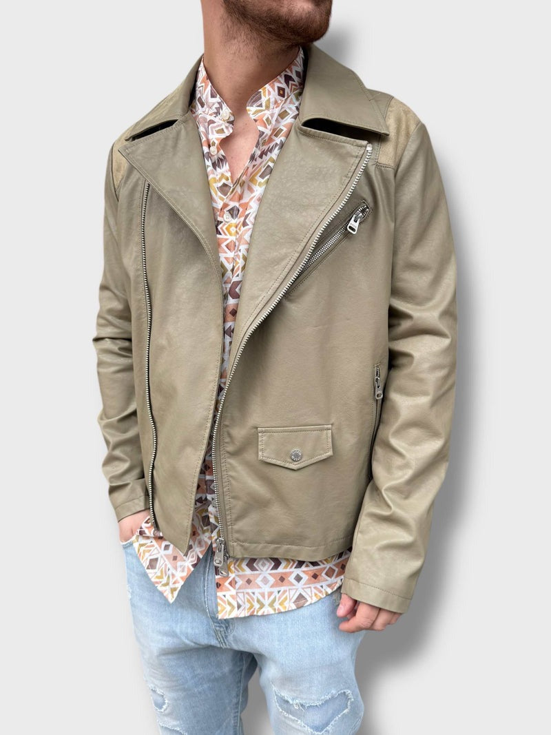 OVER/D Giubbotto Chiodo