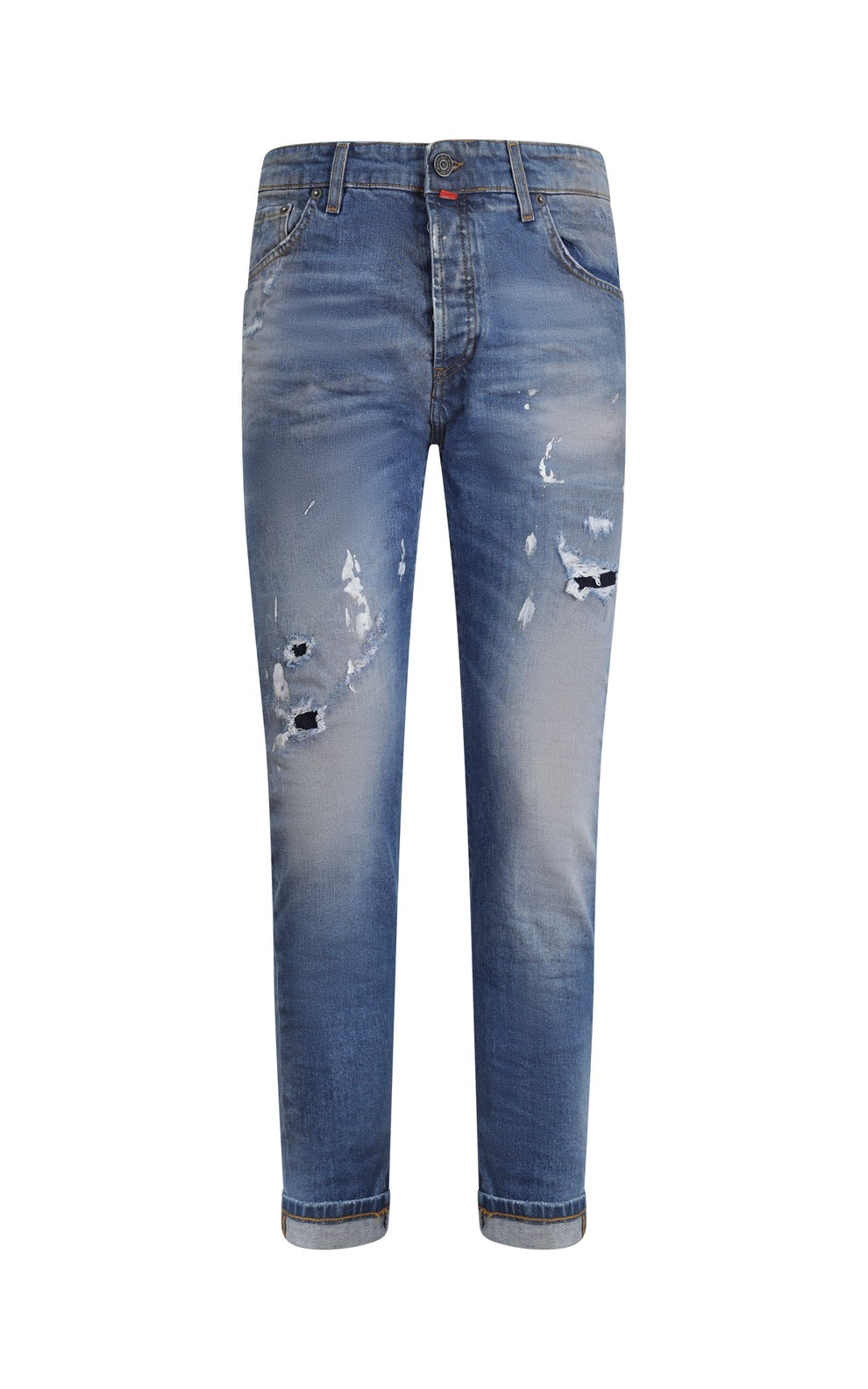 Patriot Jeans Denim Carrot Fit 
Blù