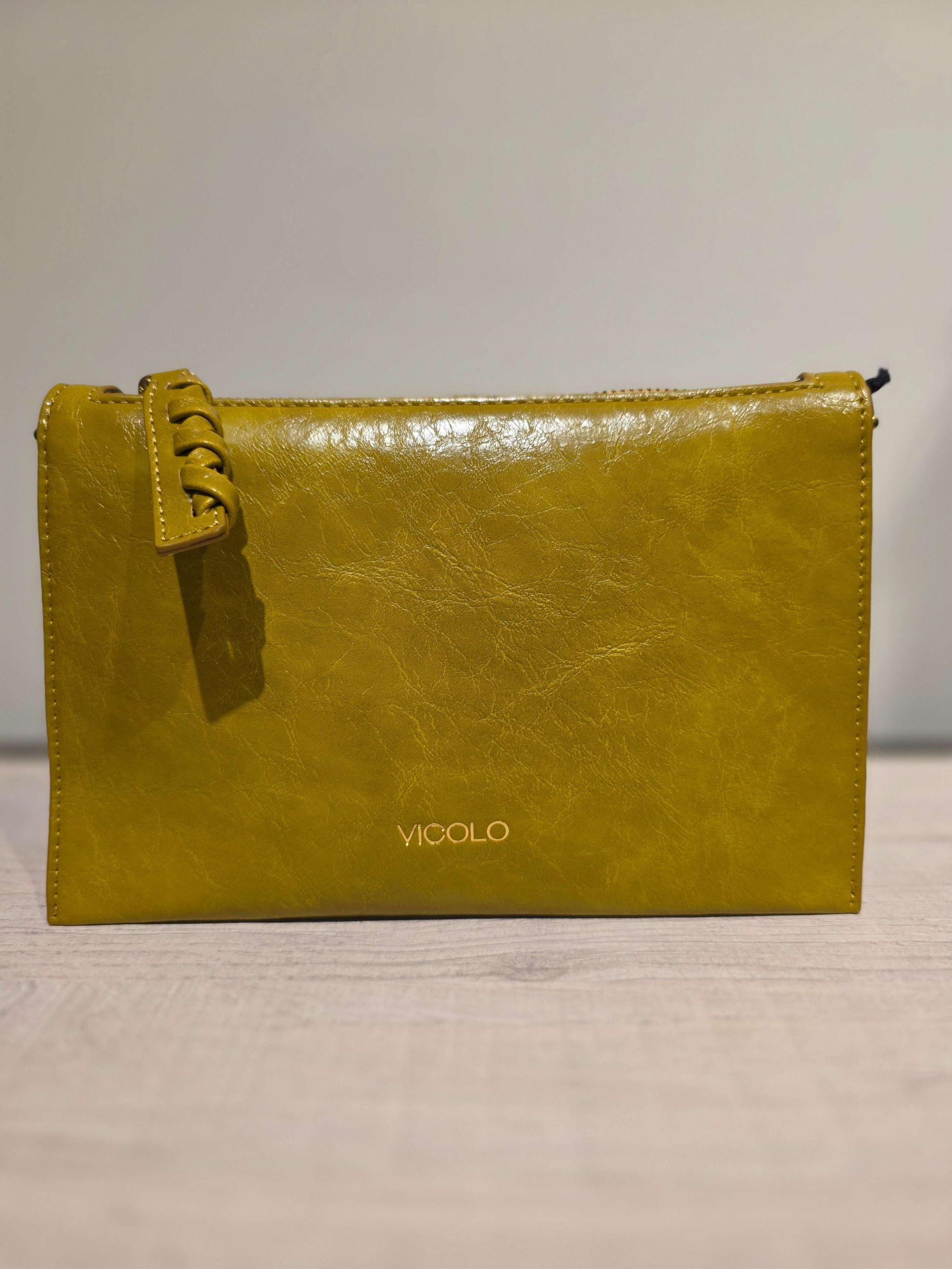 Vicolo Tessa Bag Pochette a Fisarmonica con Tracolla