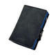 Moero Pro zip saffiano blue navy Portacarte blu