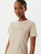 Guess T-shirt Manica Corta con Logo Frontale