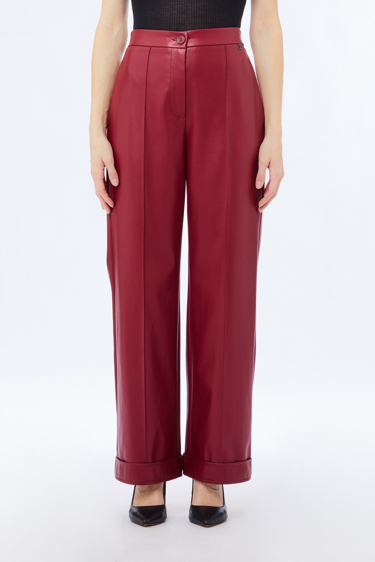 Liu Jo Pantalone in Tessuto Spalmato