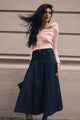 Guess Gonna Midi in Jeans Blù