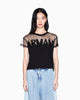 Armani Exchange T-shirt Regular Fit T-shirt in Cotone