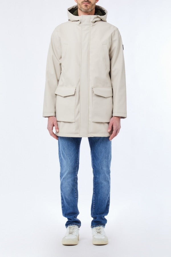 Liu Jo Giaccone in Tessuto tecnico Beige