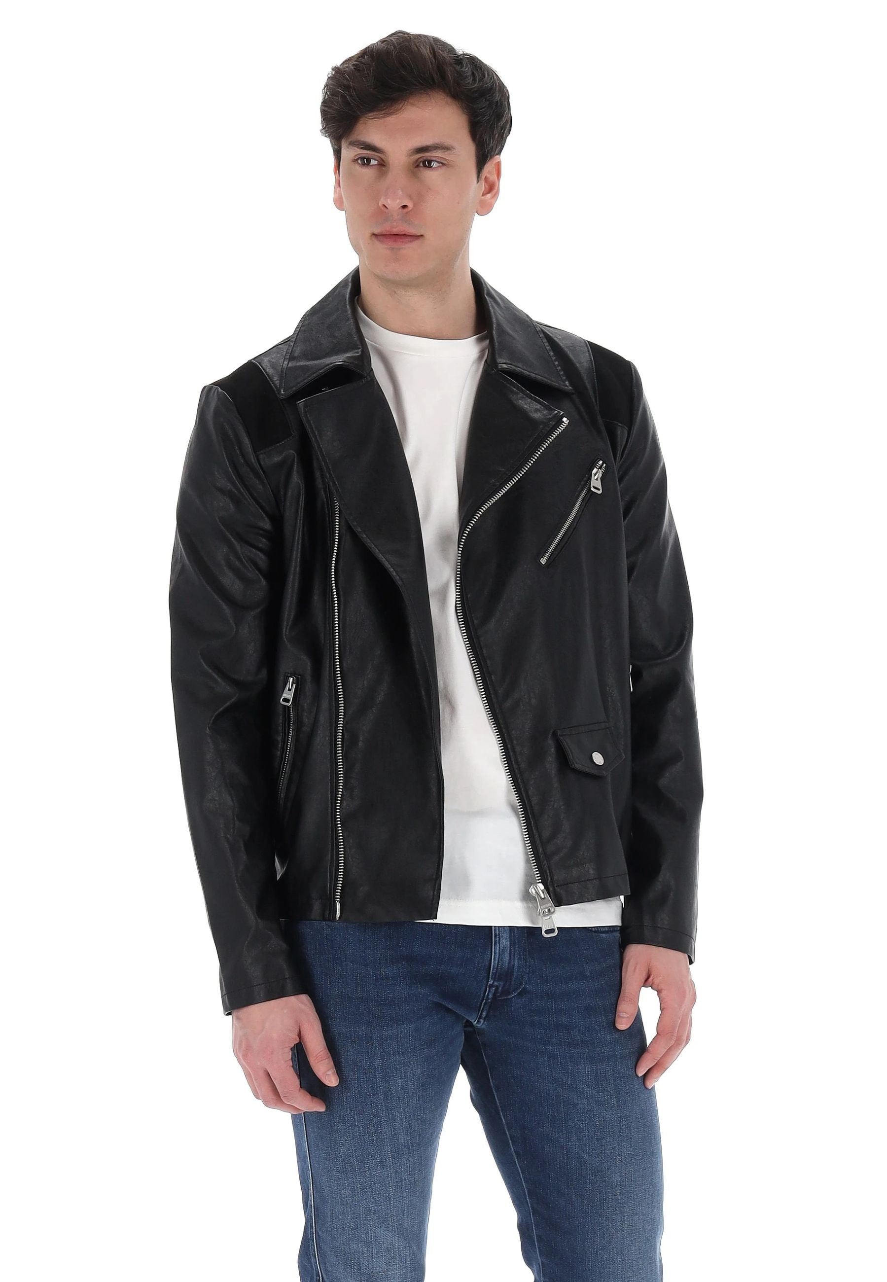 OVER/D Giubbotto Chiodo