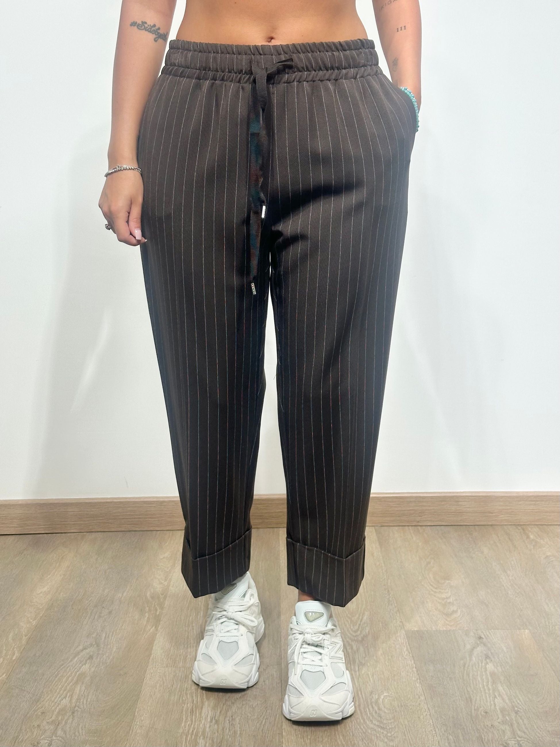 Maryley Pantalone Gessato
