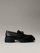 Calvin Klein Jeans Loafer in Pelle Stile Mocassino Nero