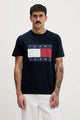 Tommy Jeans in Jersey con Bandiera