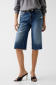 Guess Bermuda Baggy in Jeans Blù