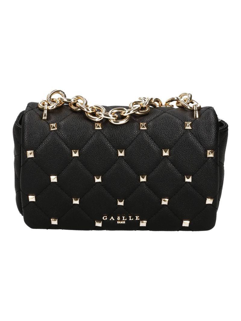 Gaelle Paris Borsa Effetto Trapunta con borchie