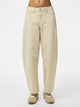 Pieces Jeans Barrel Fit Beige