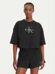 Calvin Klein Jeans T-shirt Monologo Taglia Squadrata