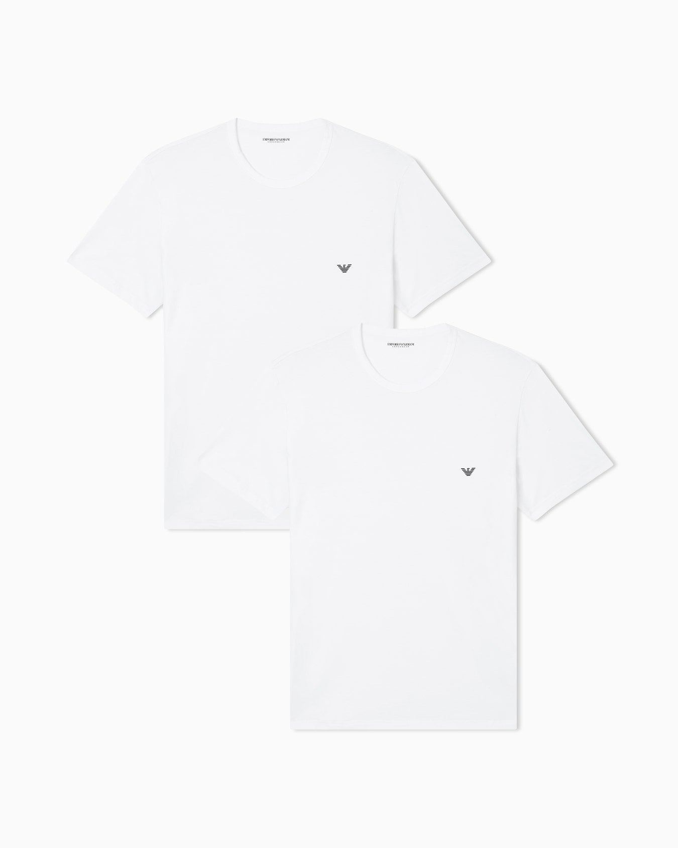 Emporio Armani T-shirt Pack 2 Loungewear in Jersey Stretch
