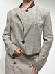 Le Streghe Giacca con Collo Classico 
Beige