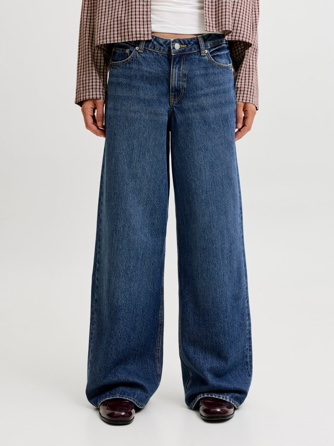 Jjxx Jeans Jxoslo Wide Blù