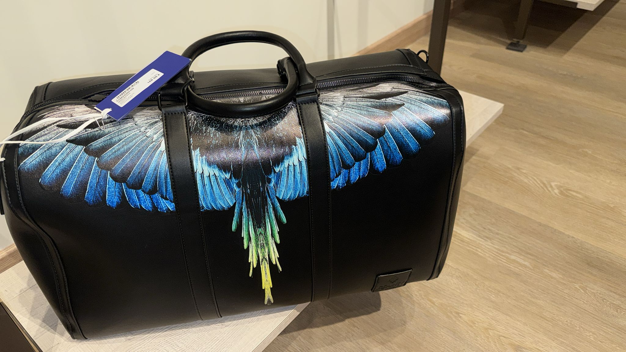 Marcelo Burlon Borsone da Viaggio County of Milan con Stampa "Wings"
