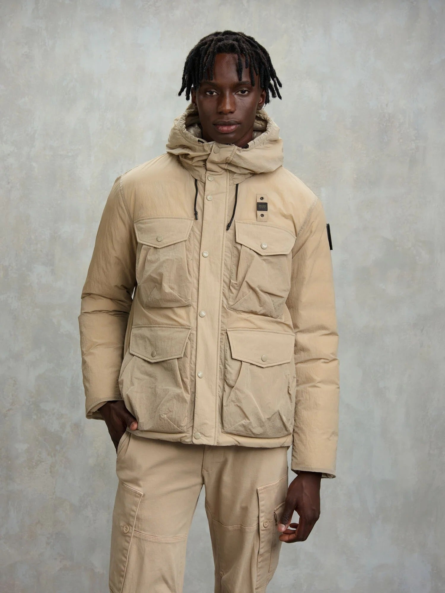 Blauer USA Piumino Multitasche  Berry Beige