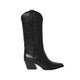 Gaia Shoes Italia Camperos in Pelle di Vitello 
Nero