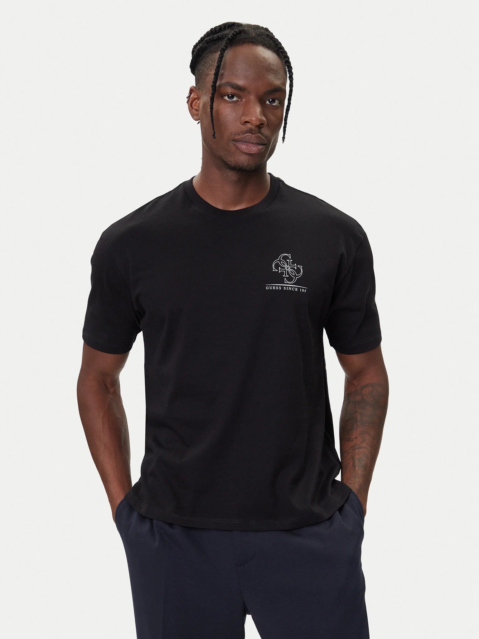 Guess T-Shirt Regular Fit Nero