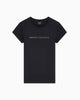 Armani Exchange T-shirt Girocollo Slim in Jersey di Cotone con Logo sul Petto