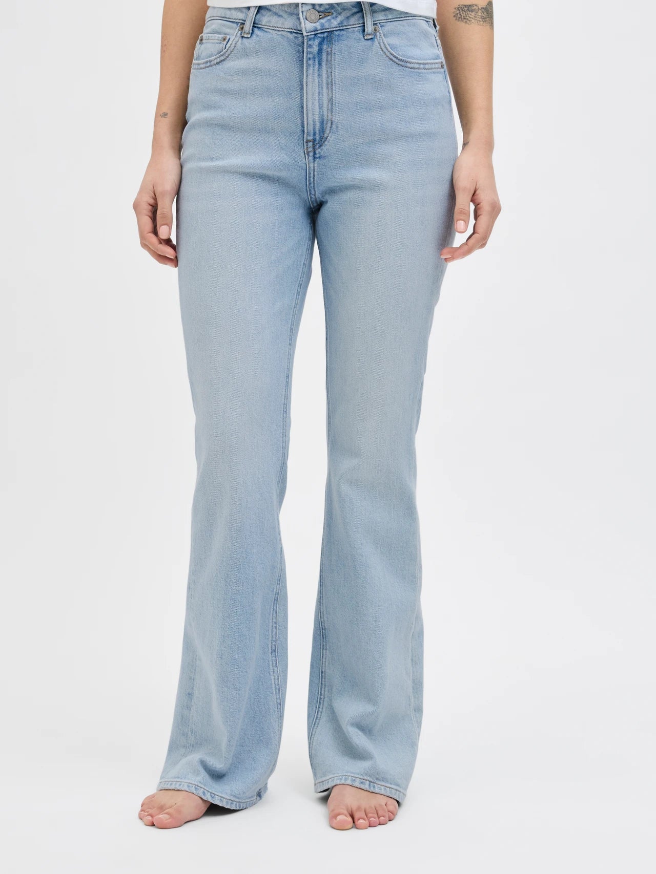 Jjxx Jeans Modello Jxturin Bootcut 5 Tasche Denim Blu