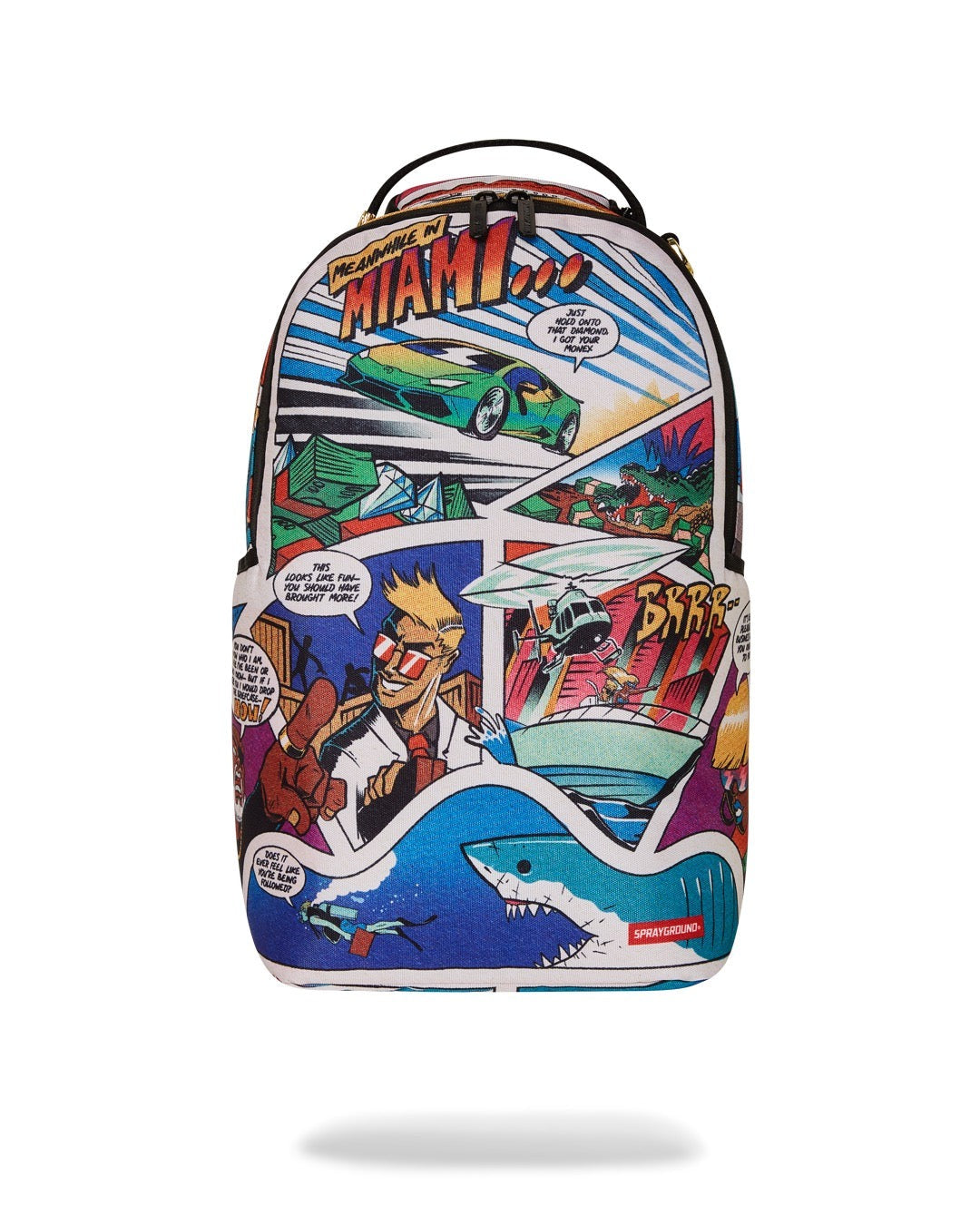Sprayground Zaino 305 Retro Comic Backpack Multicolore