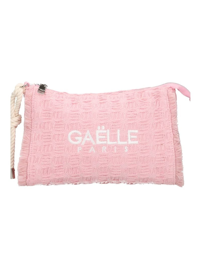 Gaelle Paris Regular Pochette con Logo Ricamato