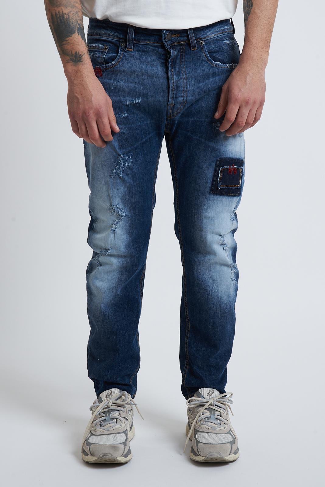 Artik Denim Jeans Cinque Tasche 
Blù