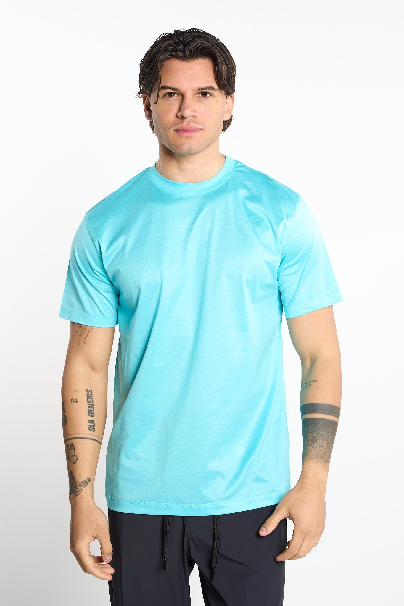 YUU T-shirt Dallas in Filo di Scozia