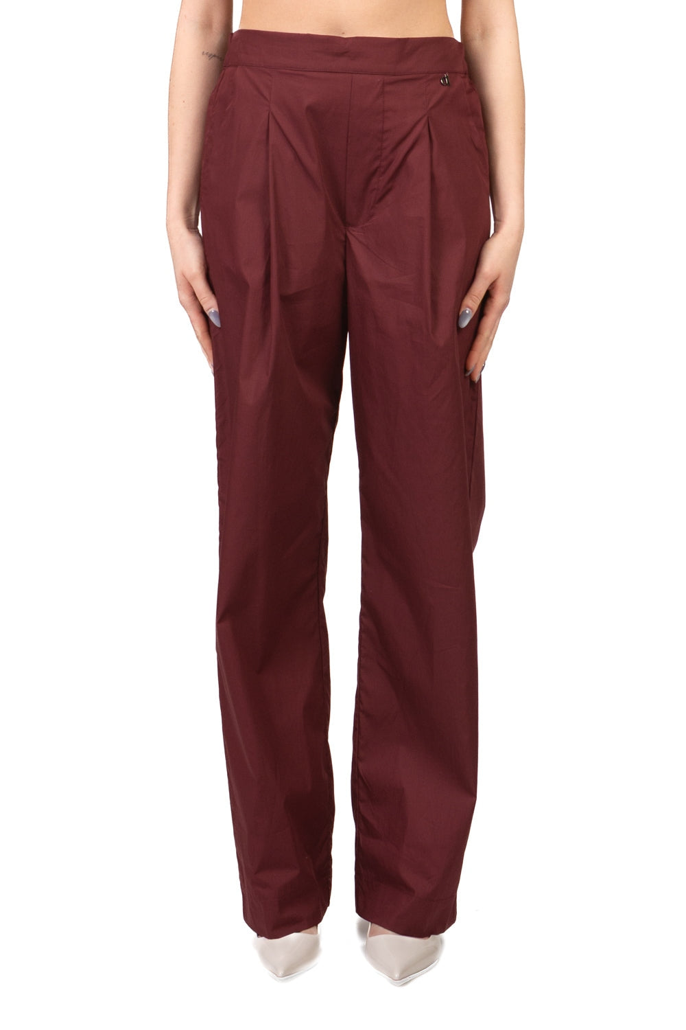 Dixie Pantalone Gamba Dritta con pinces