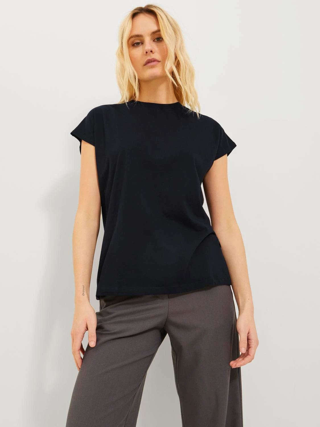 Jjxx T-shirt Jxastrid Senza Maniche Paricollo
