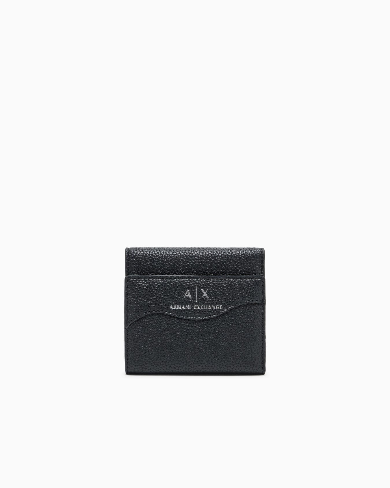 Armani Exchange Portafoglo Mini con impuntura sagomata