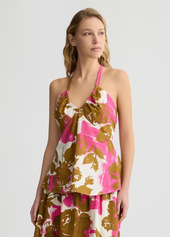 Liu Jo Top in Popeline Stampato