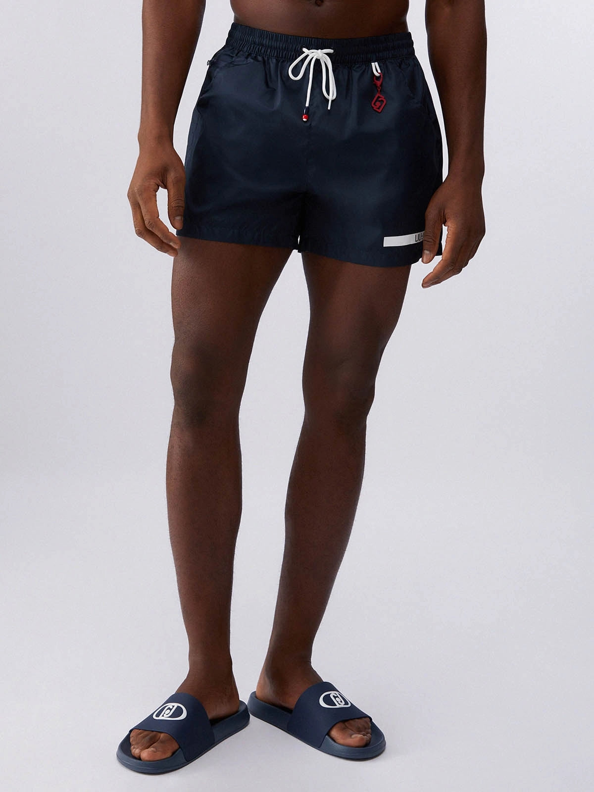 Liu Jo Costume Boxer con Coulisse Blù