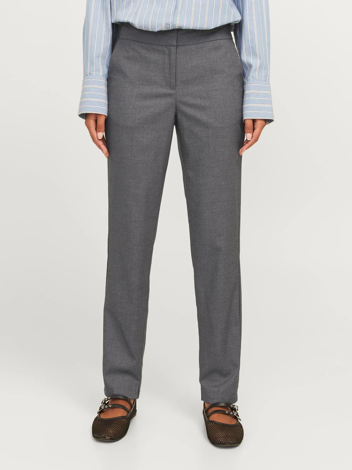 Jjxx Pantalone Jxellis Tasche Laterali e Chiusura a Gancio