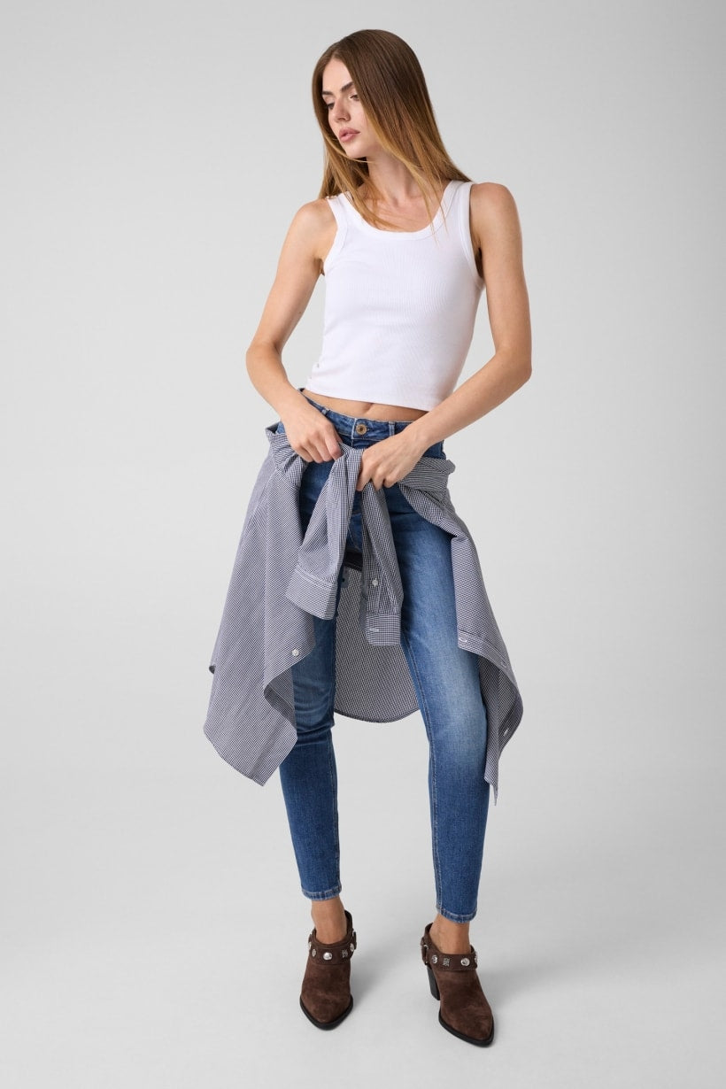 Guess Jeans 1981 Skinny Blù