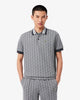 Lacoste Polo dal taglio Classico in Jacquard con Monogramma Verde